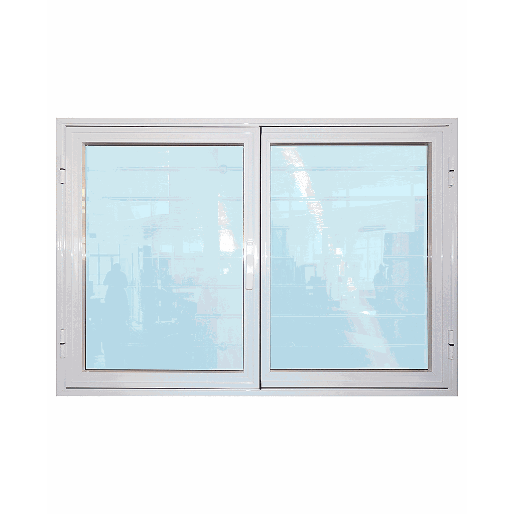 Fenêtre AL7 - Aluminium Frappe - 2 Venteaux