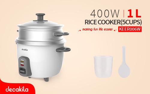 KEER006W - Cuiseur à riz Decakila 400W 200g