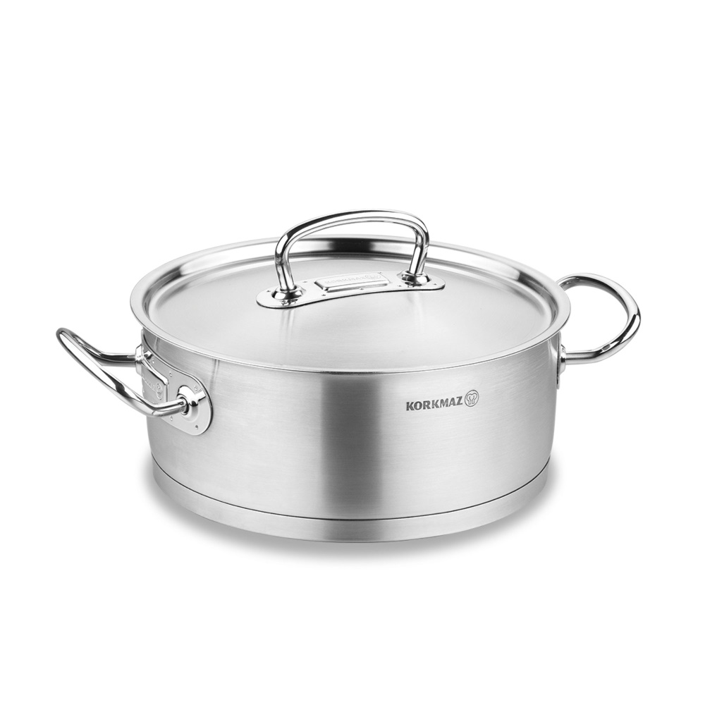 A1170 - Cocotte basse en fonte Proline Induction 24x10cm / 4,5l.