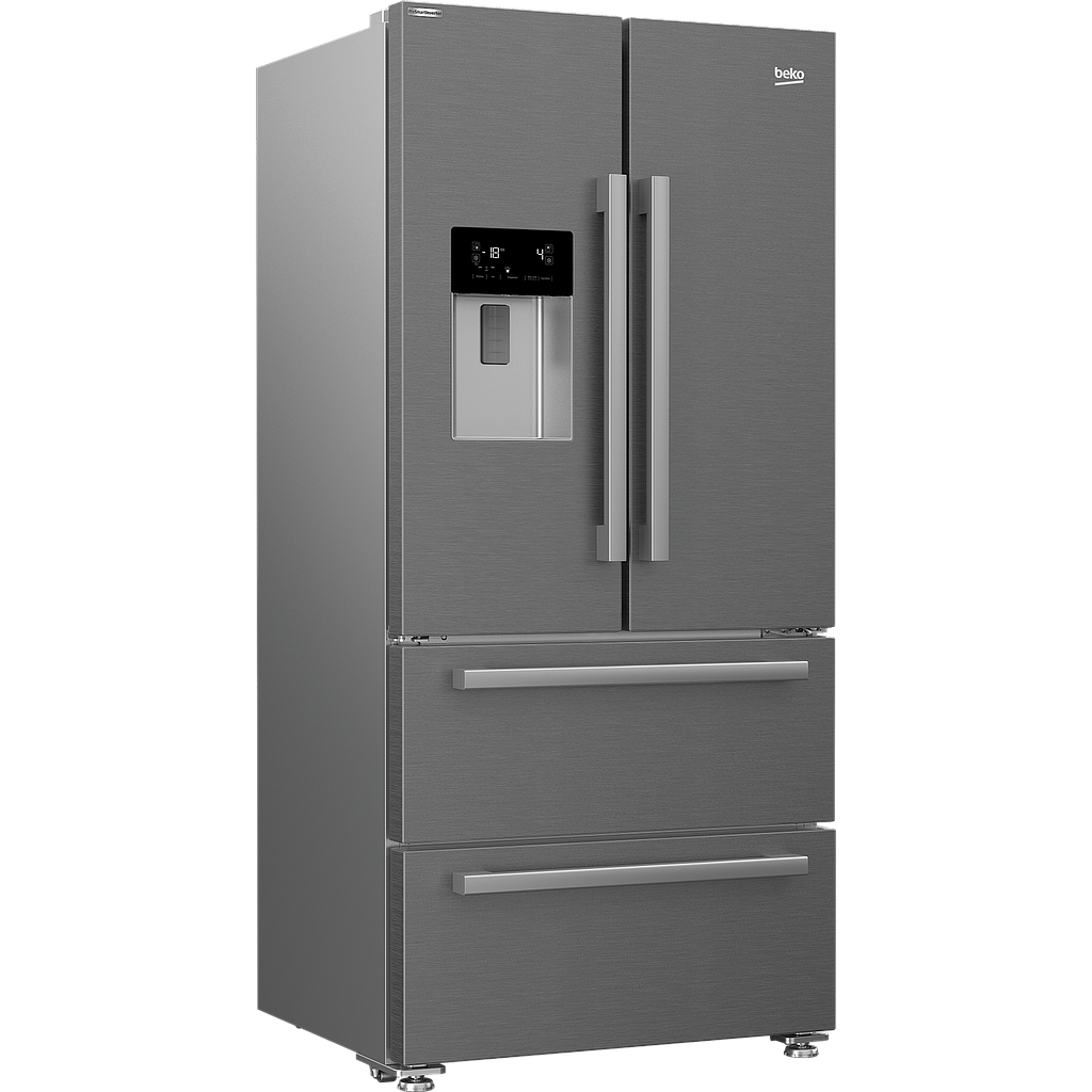 GNE60530DX - Réfrigérateur / Congélateur multiportes (armoire) en pose libre